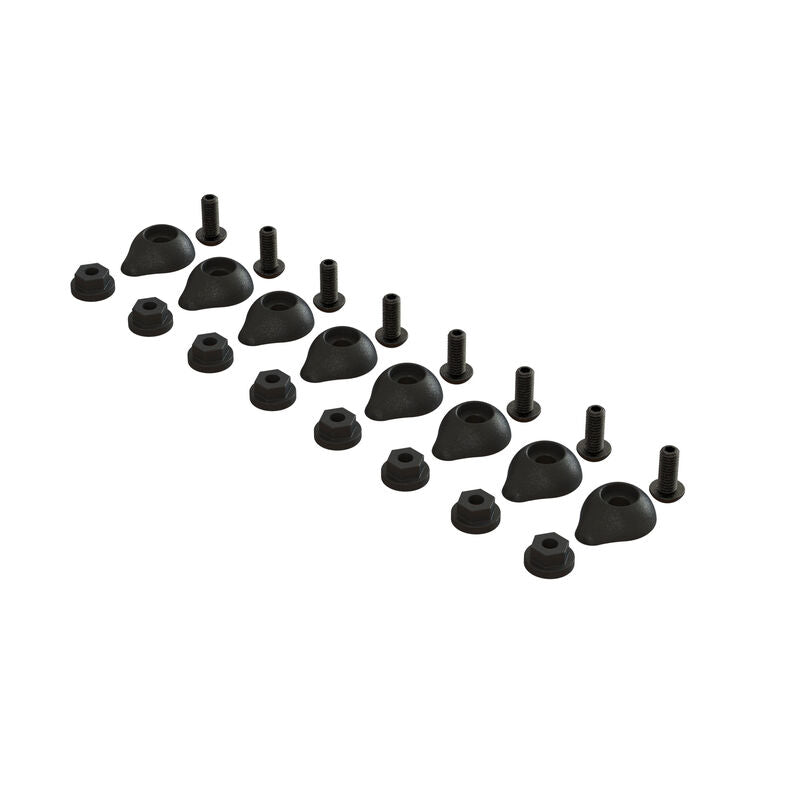 Arrma 4S BLX Bodypost Protection Set (8)