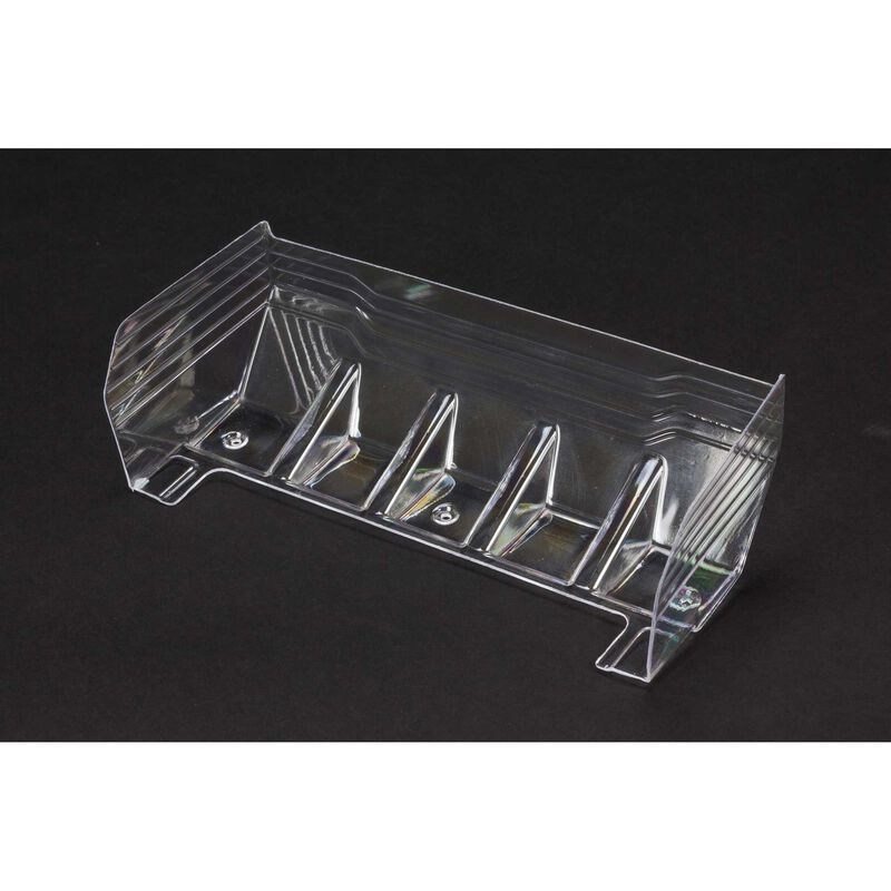Arrma 1/7 Rear Wing, Clear: Infraction 6S BLX