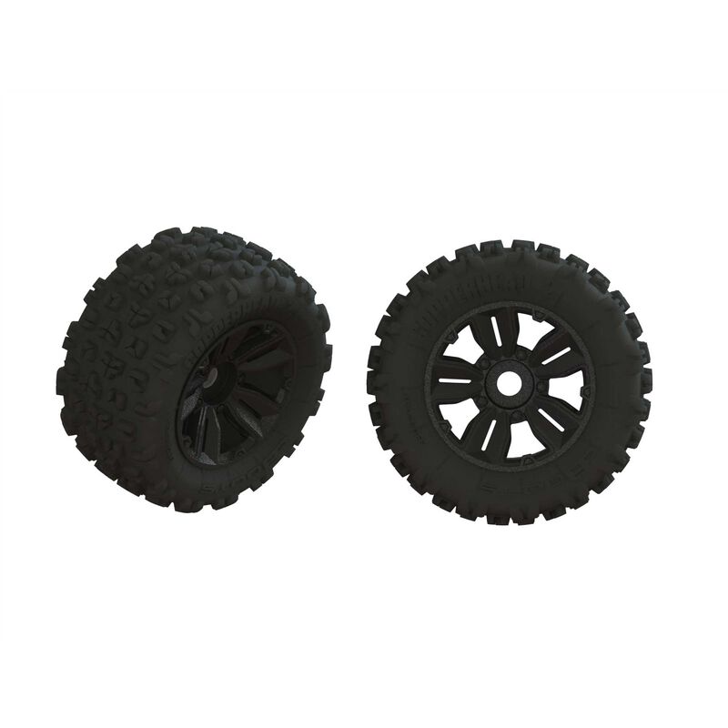 Arrma Dboots 'Copperhead2 SB MT' Tire Set Glued (1 Pair)