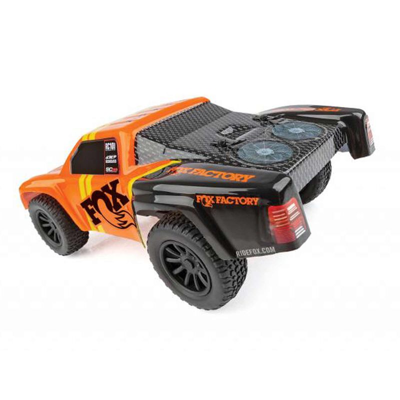 Team Associated 1/28 SC28 2WD SCT Brushed RTR, Fox Edition: Orange *Archived