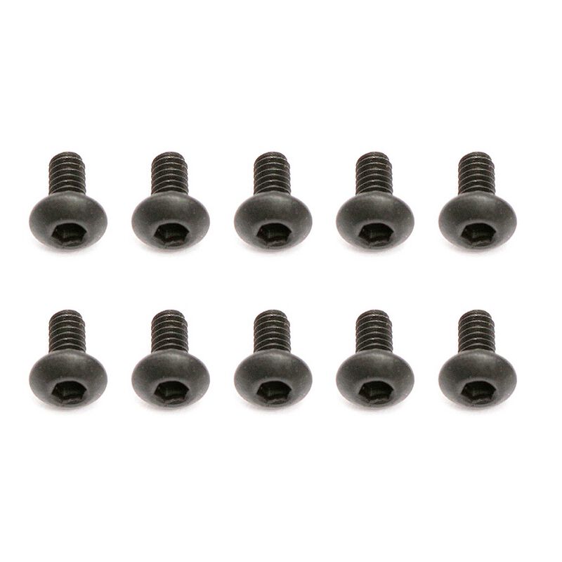 Team Associated 2x4mm Button Head Screw (6)