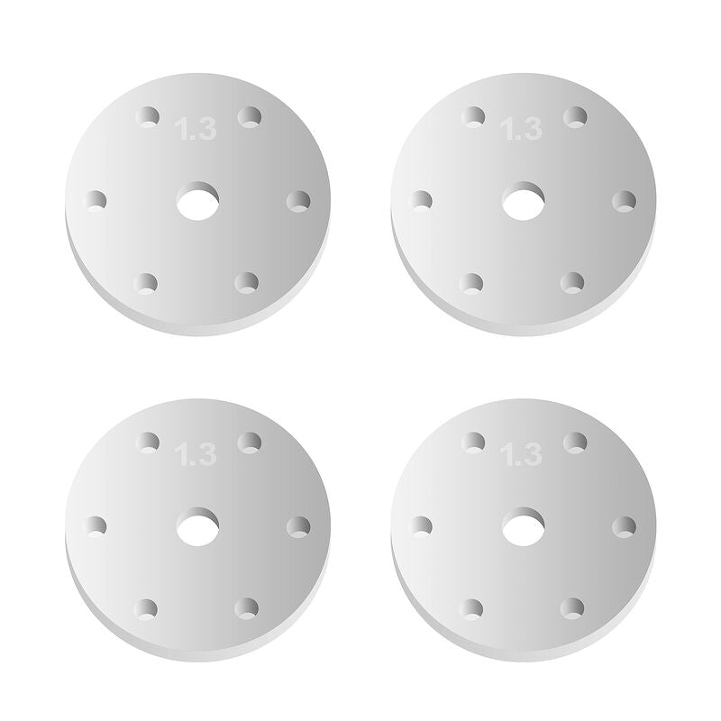 Team Associated Factory Team 16mm Big Bore Flat Shock Pistons (6x1.3mm) (2)