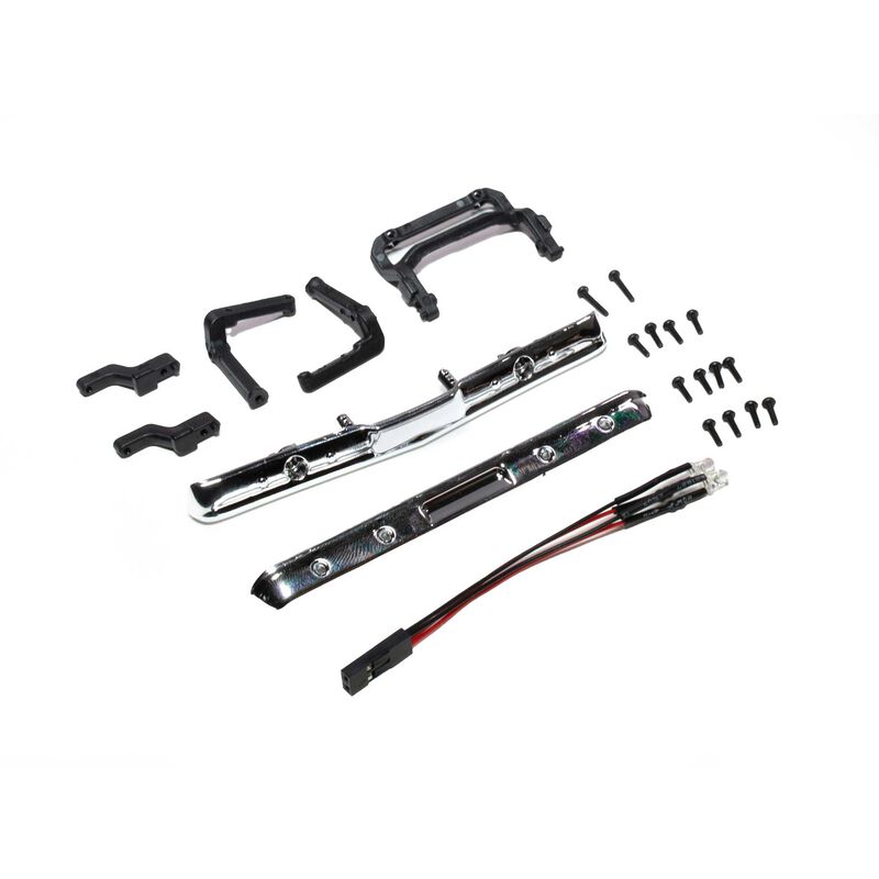 Axial Bumper Set with LED: SCX24 1967 Chevy C10