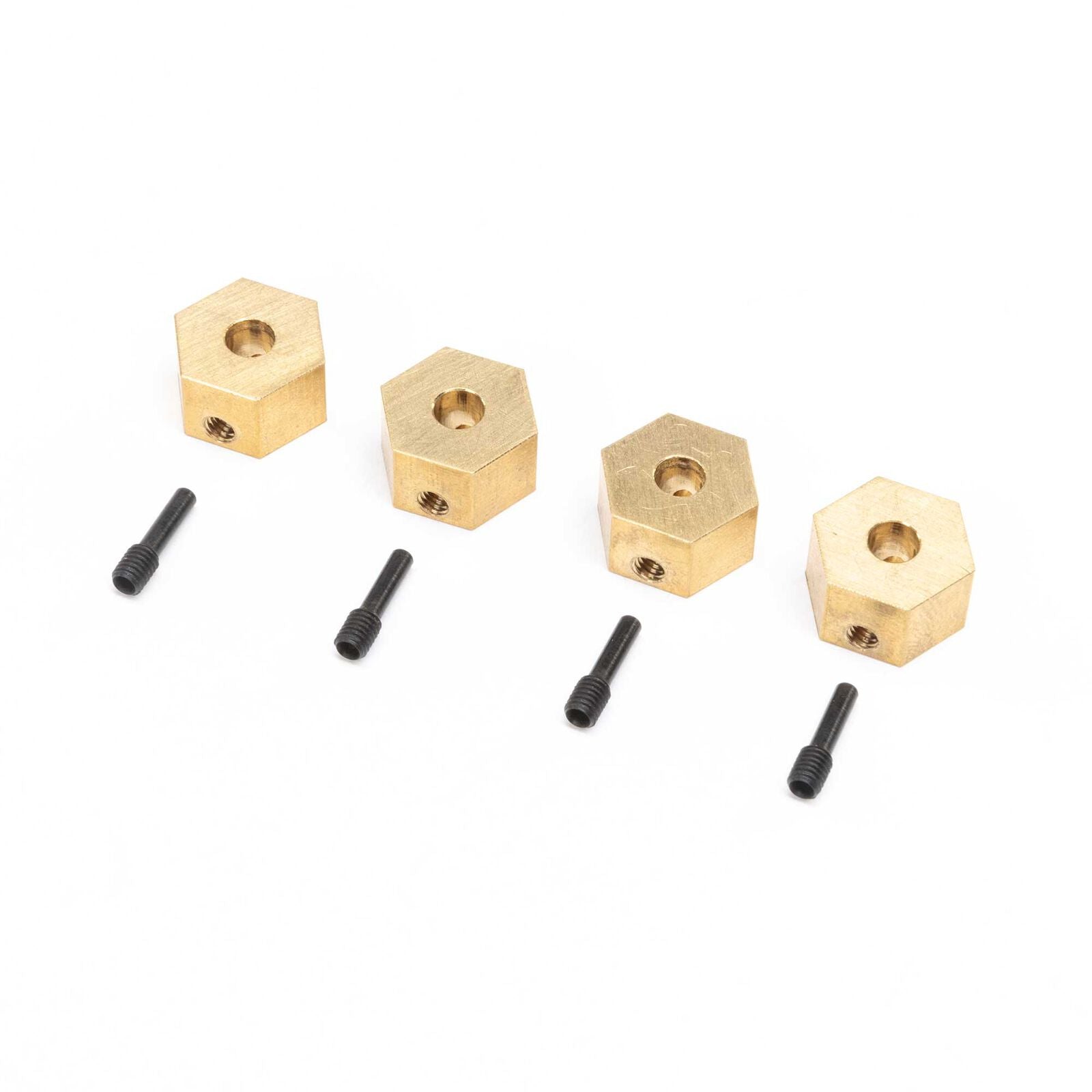 Axial Hex Hubs, Brass (7g): UTB18 (4)