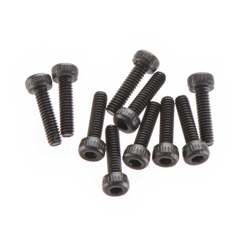 Axial M2x8mm Cap Head (Black) (10pcs)