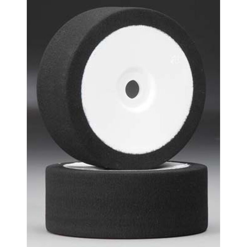 John's BSR 17 mm Hex 1/8 Neumático de espuma GT montado (2) (naranja)