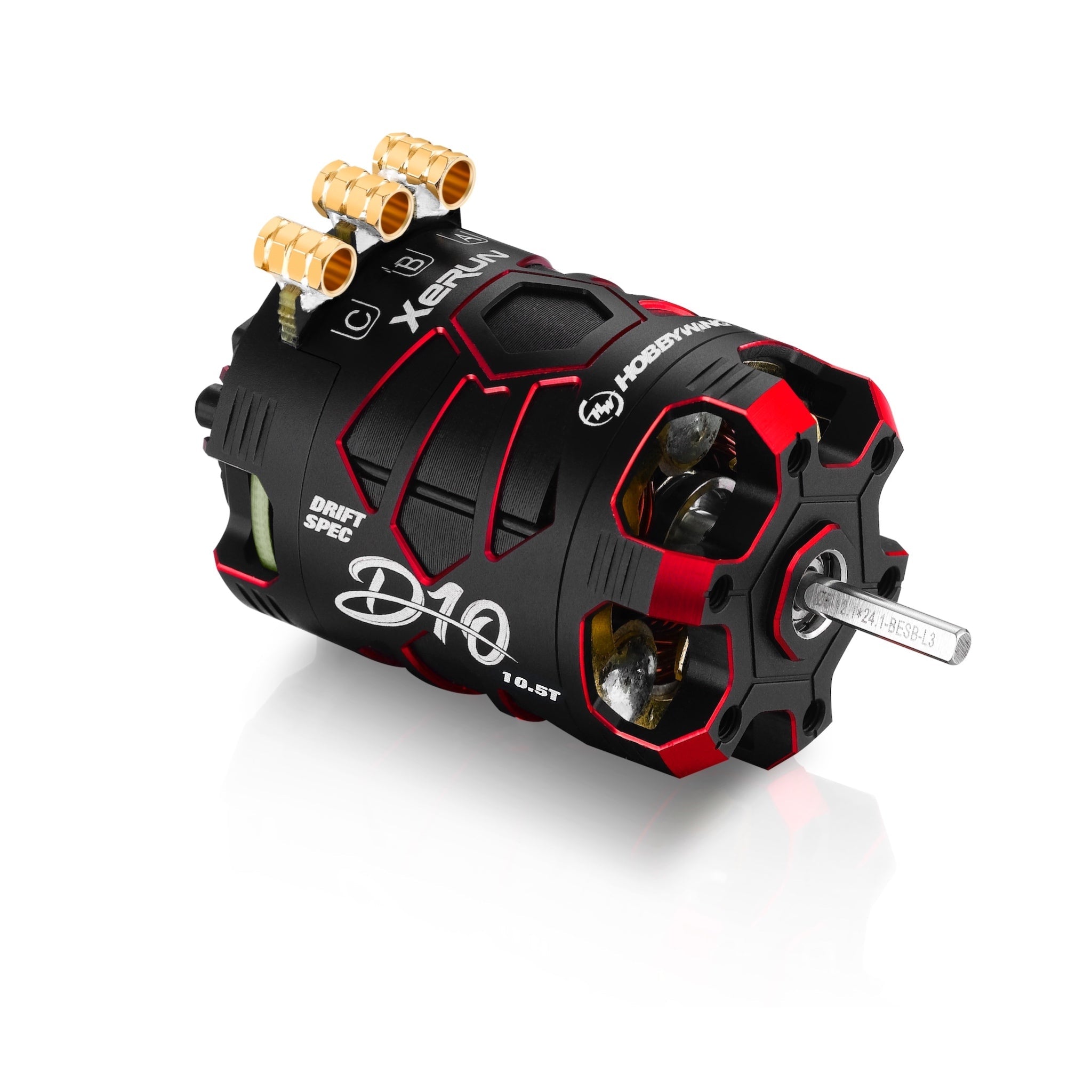 Hobbywing Xerun D10 10.5T Brushless Drift Motor - Red