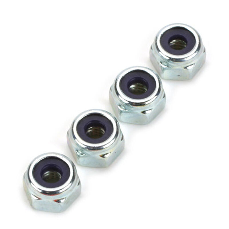 Tuercas de bloqueo de inserción DuBro, nailon 8-32