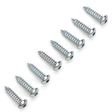 Tornillos de cabeza semiesférica DuBro, 4 x 1/2"