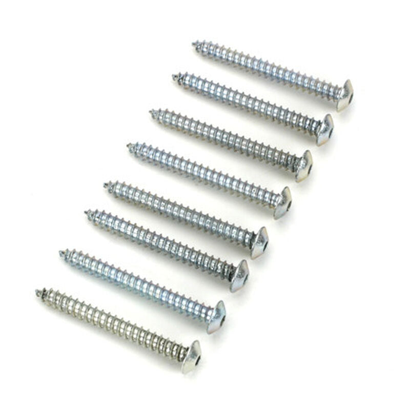 DuBro Sheet Metal Button Head Screws, 4 x 1" (8)