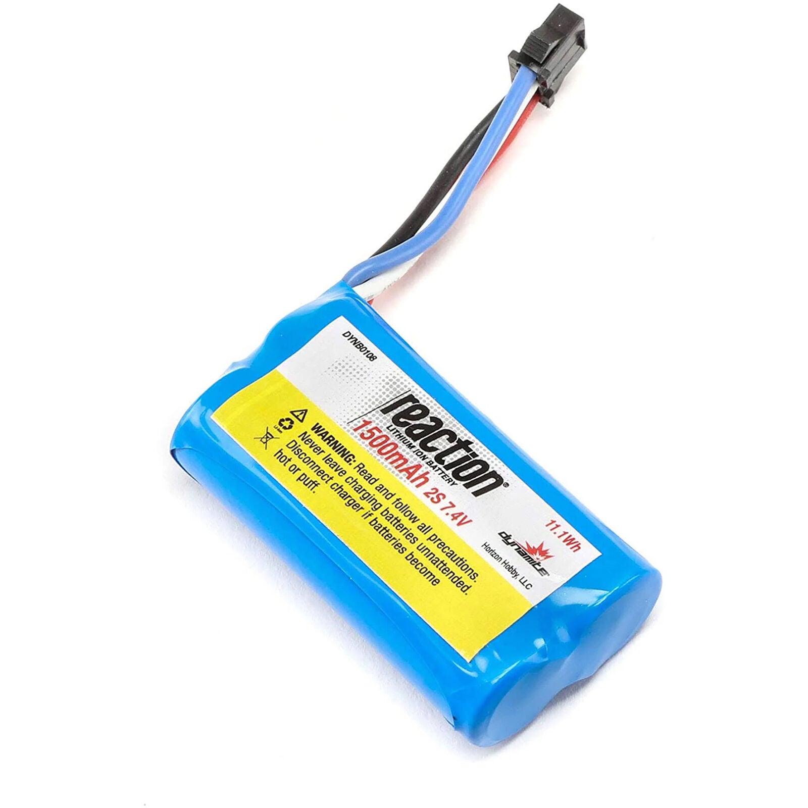 Dynamite 7.4V 1500mAh 2S LiIon: PRB React 17