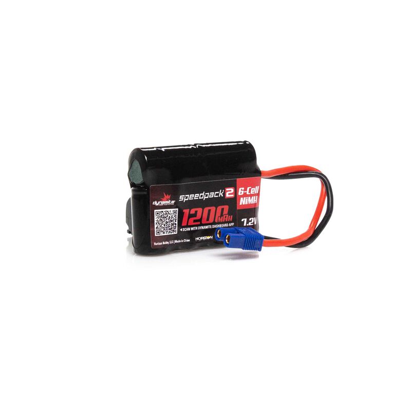 Dynamite Speedpack2 7.2V 1200mAh 6C NiMH, EC3, MINI-S