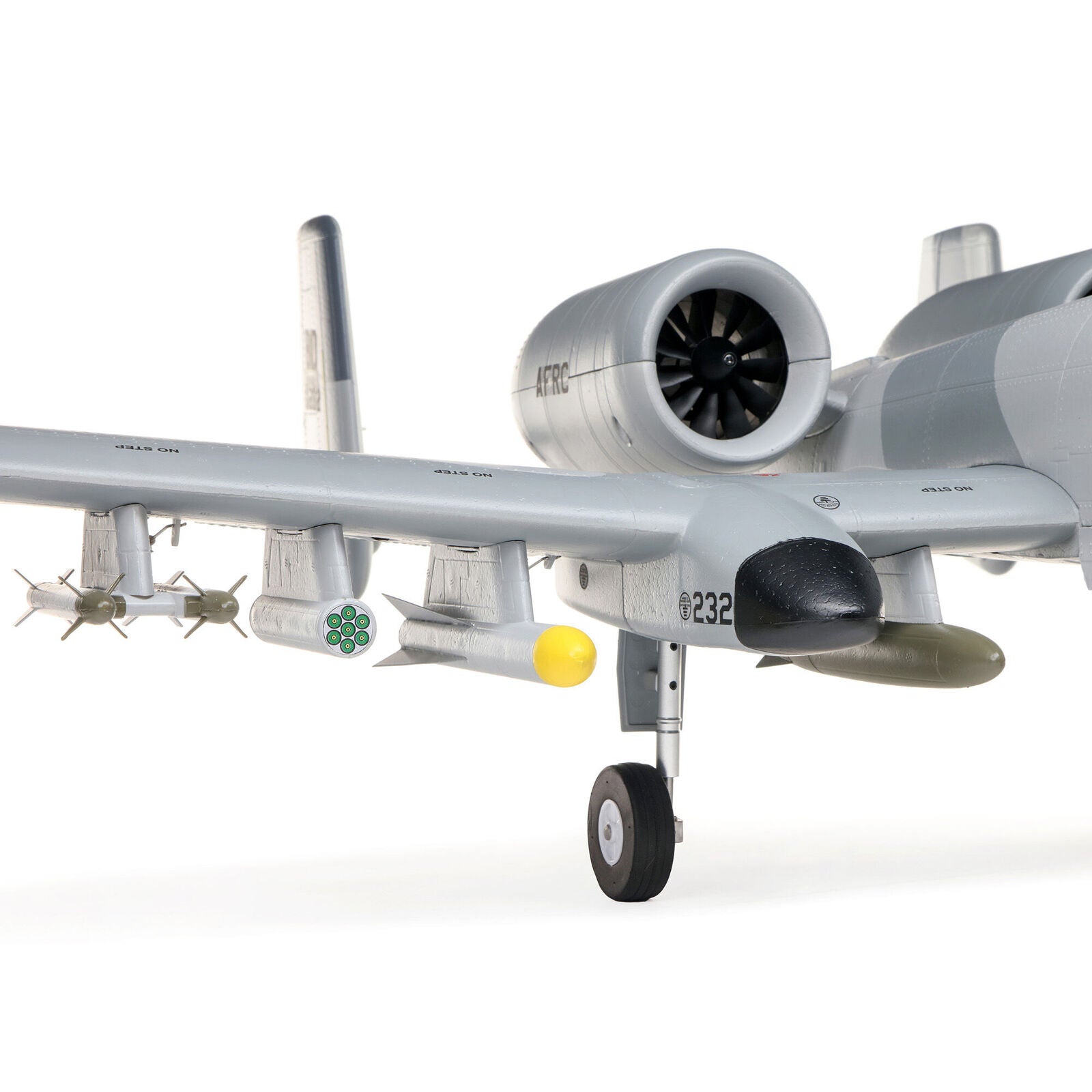 E-flite A-10 Thunderbolt II Twin 64 mm EDF BNF Básico con AS3X y SAFE Select
