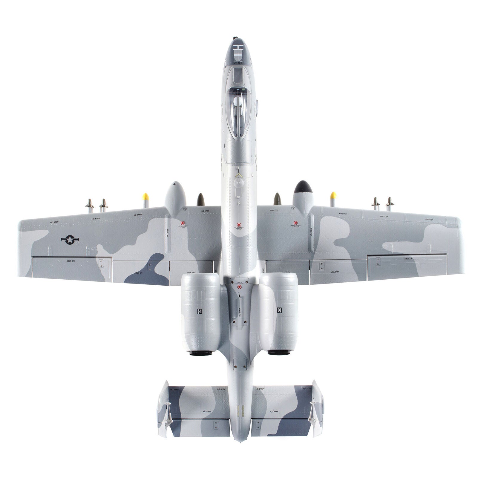 E-flite A-10 Thunderbolt II Twin 64 mm EDF BNF Básico con AS3X y SAFE Select