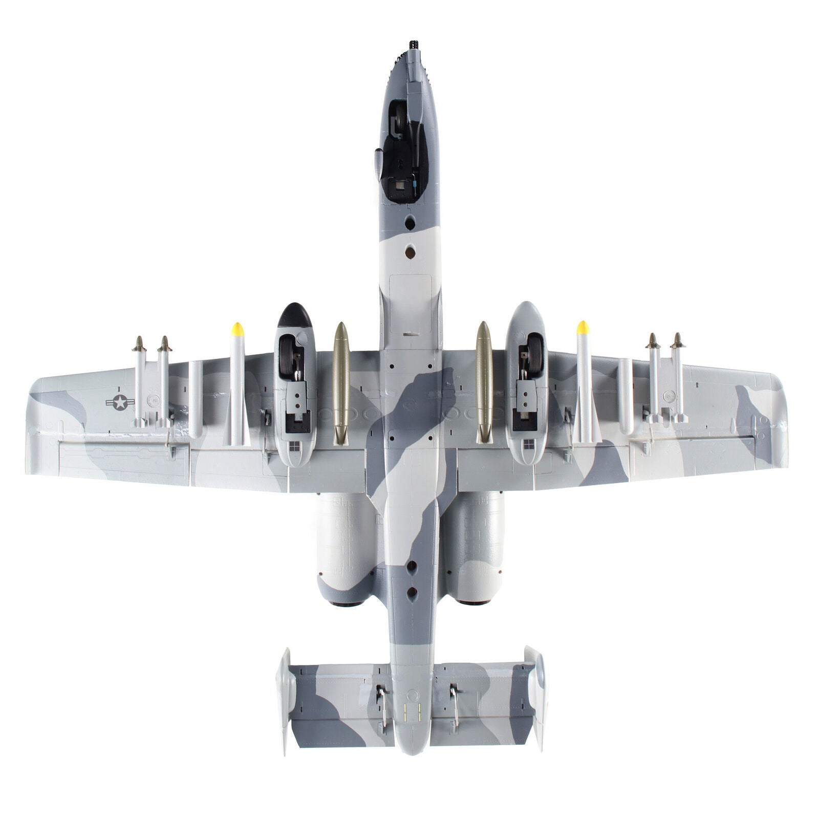 E-flite A-10 Thunderbolt II Twin 64 mm EDF BNF Básico con AS3X y SAFE Select