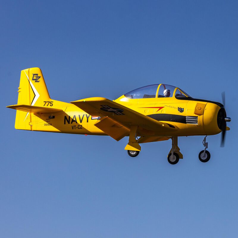E-flite Carbon-Z T-28 Trojan 2.0m BNF Basic with AS3X and SAFE Select