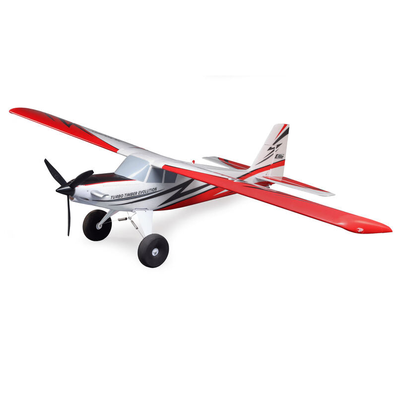 E-Flite Turbo Timber Evolution 1.5m BNF Basic, includes Floats