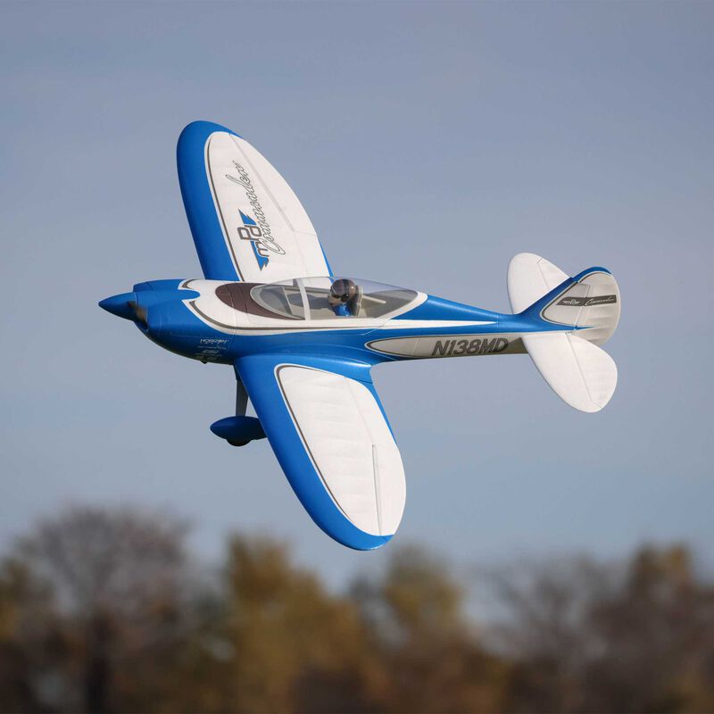 E-flite Commander mPd 1.4m BNF Basic with AS3X and SAFE Select