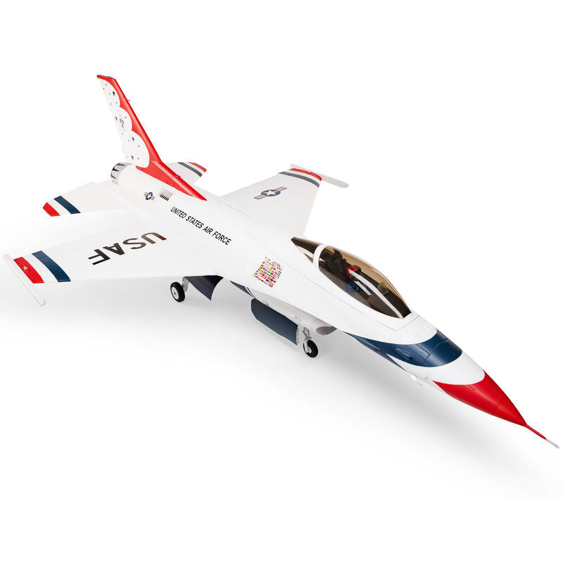 E-flite F-16 Thunderbirds 80mm EDF BNF Basic with AS3X and SAFE Select