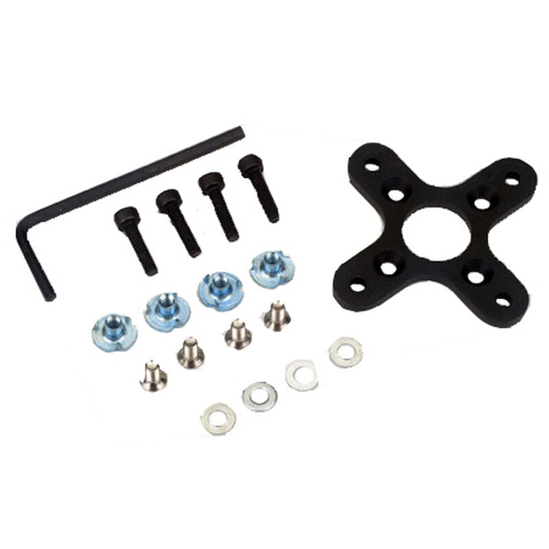 E-flite X-Mount/Hardware:Power 10/15/25, Cyclon 20/30 *CLEARANCE