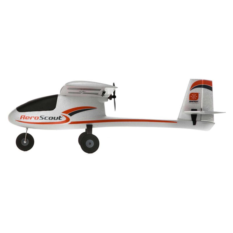 HobbyZone AeroScout S 2 1,1 m RTF básico con caja fuerte