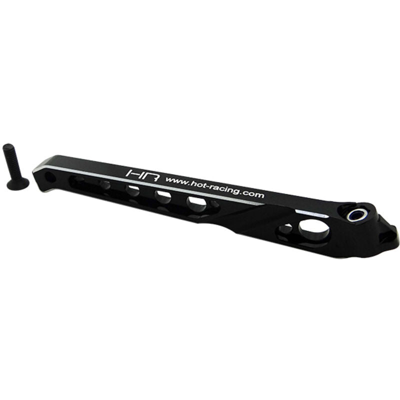 Hot Racing Arrma Outcast Aluminum Short Rear Chassis Brace (Black)