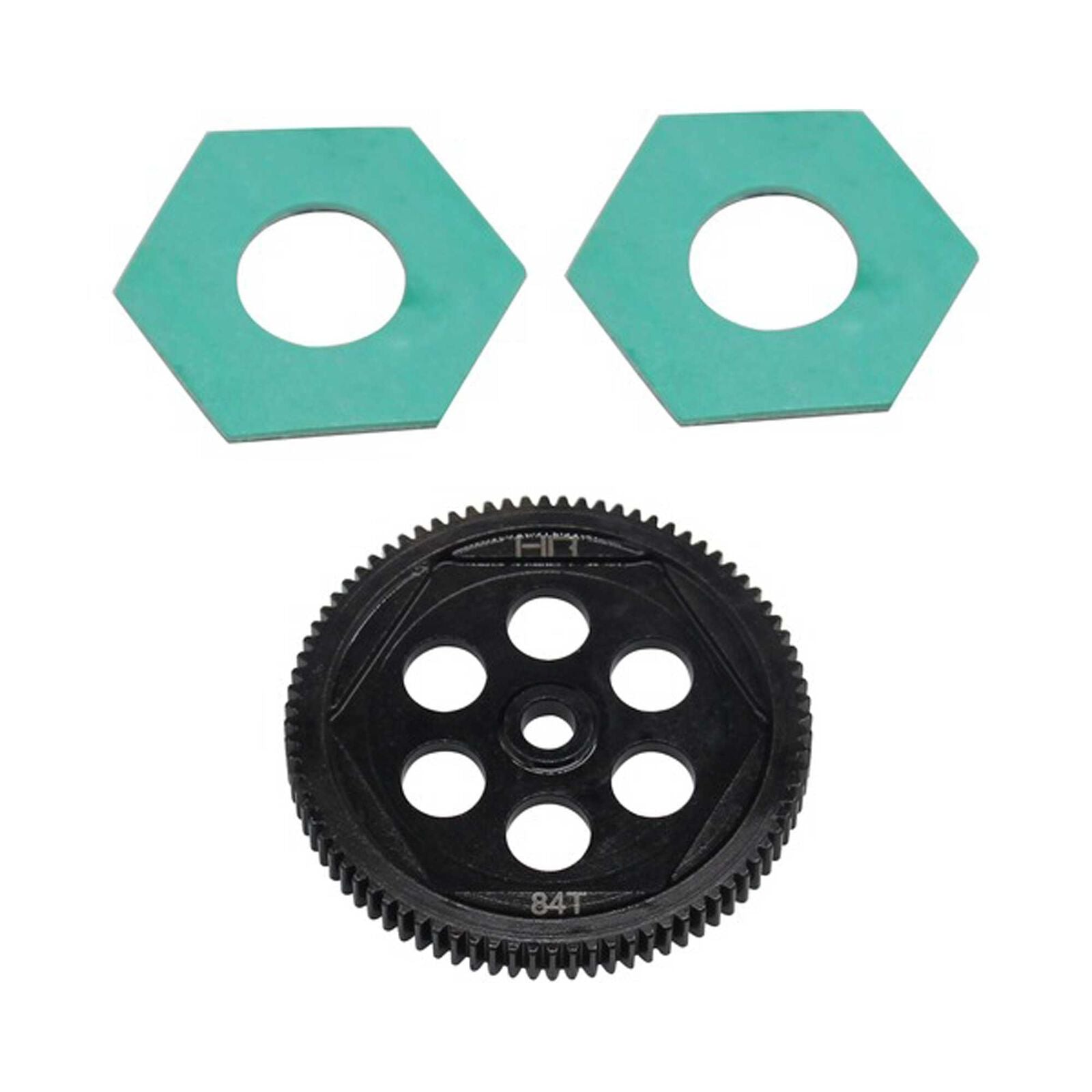 Hot Racing Losi 22s Steel Spur Gear & Slipper Pads, 48p 84t