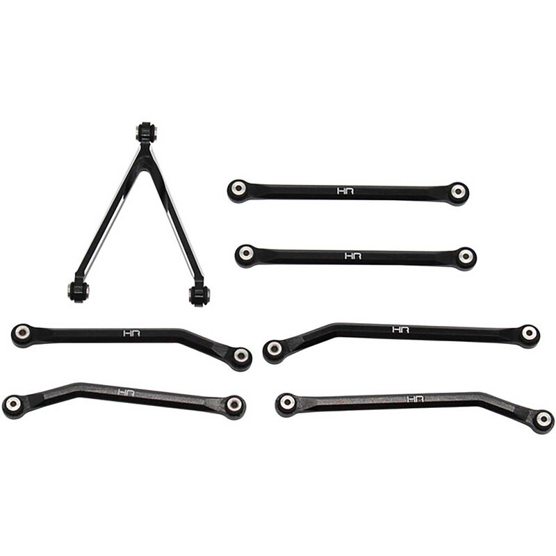 Hot Racing Axial SCX24 Aluminum High Clearance LWB Link Set (133.7mm)