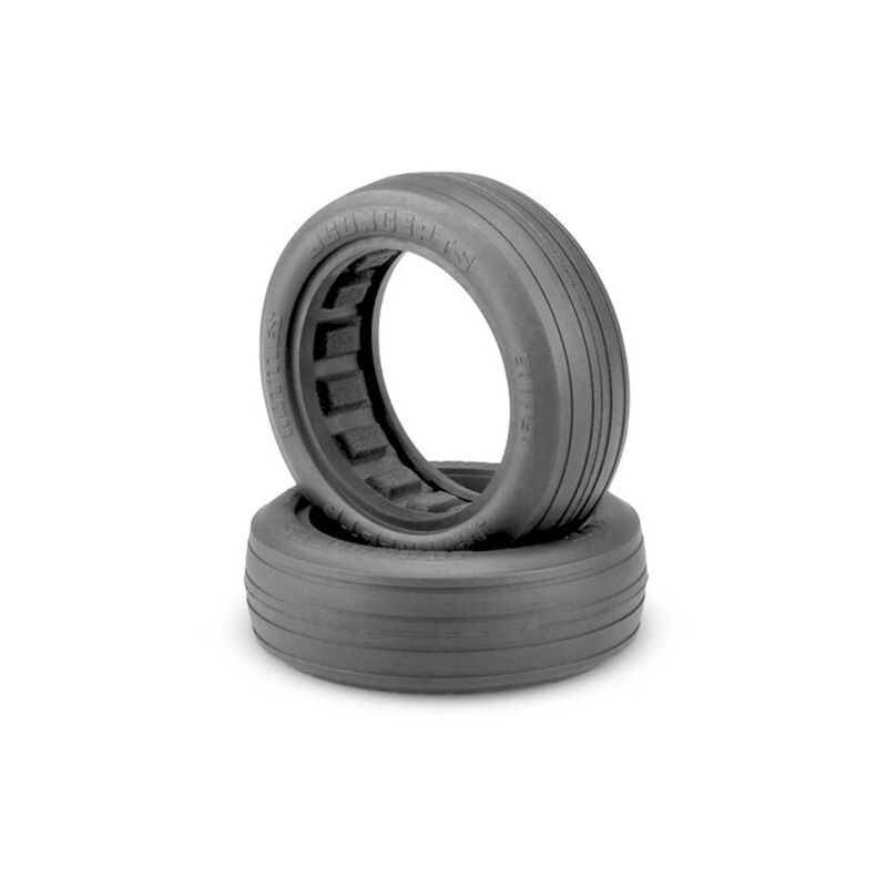 JConcepts Hotties - 2.2" Front Drag Tire - Green Compound