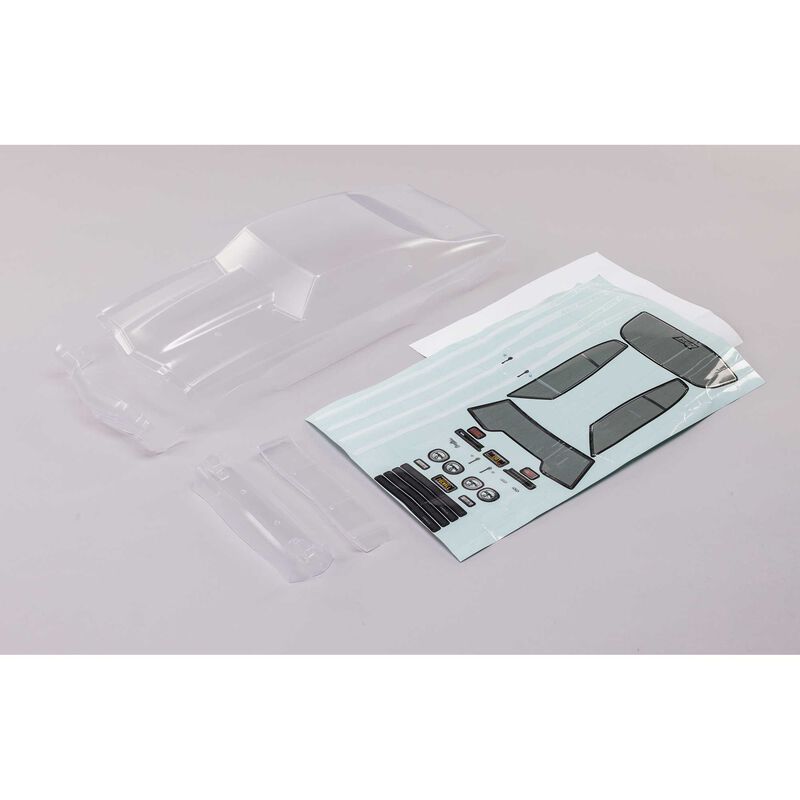 Losi 1970 Chevelle 1/16 Mini Drag Body Set (Clear) LOS210041