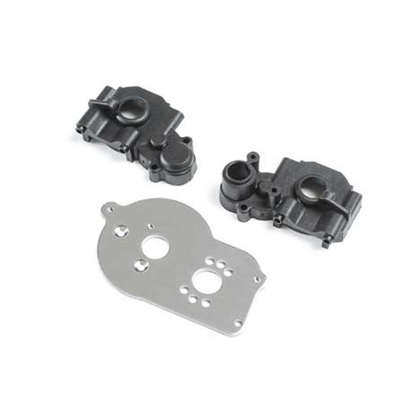 Losi Transmission Case & Motor Plate: Mini-B