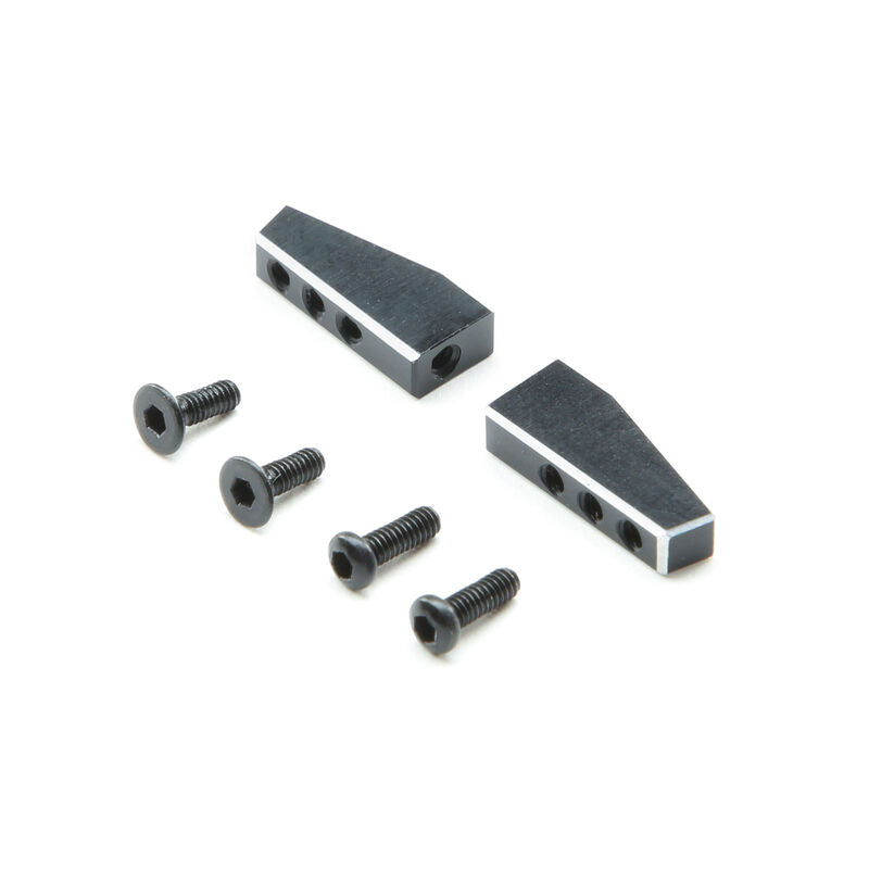 Losi Aluminum Servo Mount Set: Mini-T 2.0, Mini-B