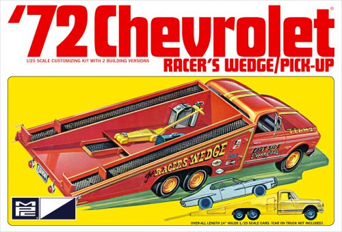 MPC 1972 CHEVY RACER'S WEDGE PICK UP 1:25 SCALE MODEL KIT