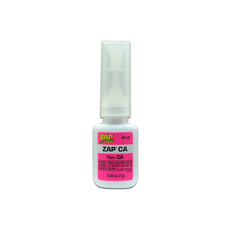 Pacer Technology Zap Thin CA Glue (Assorted Sizes)