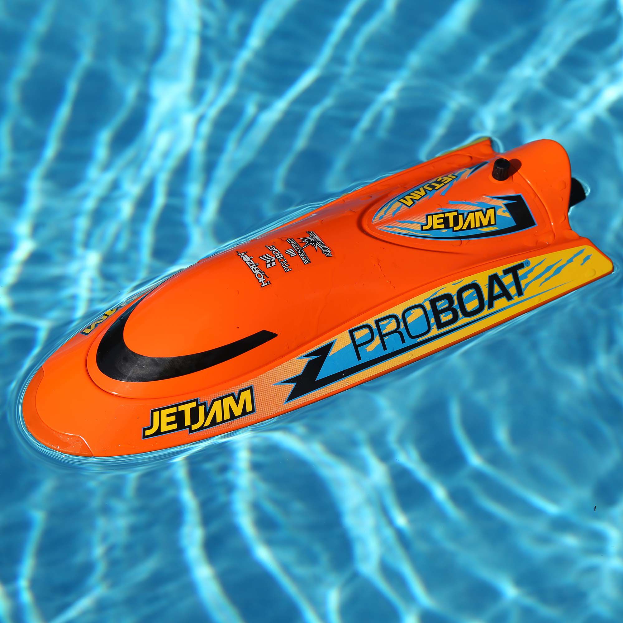 Pro Boat Jet Jam V2 12" Self-Righting Pool Racer Brushed RTR