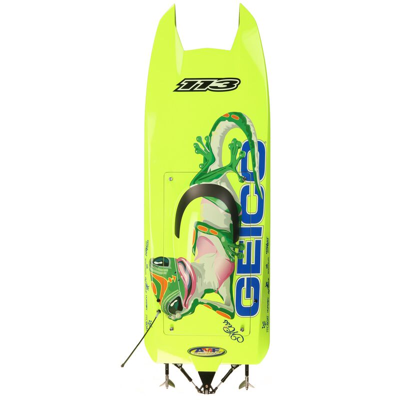 ProBoat Miss GEICO Zelos 36 Twin Brushless Catamaran: RTR *Archived