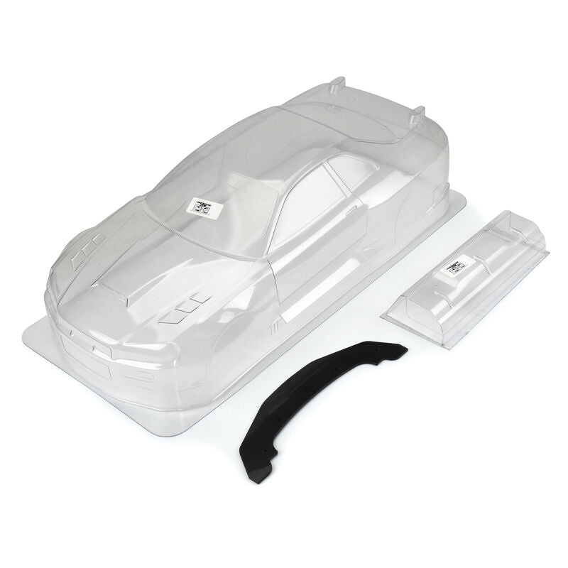 Protoform 1/7 2002 Nissan Skyline GT-R R34 Clear Body: ARRMA Infraction 6S
