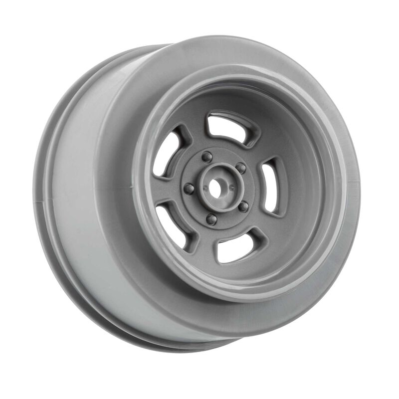 Pro-Line 1/10 Slot Mag Drag Spec Rear 2.2"/3.0" 12mm Drag Wheels (2) Gray