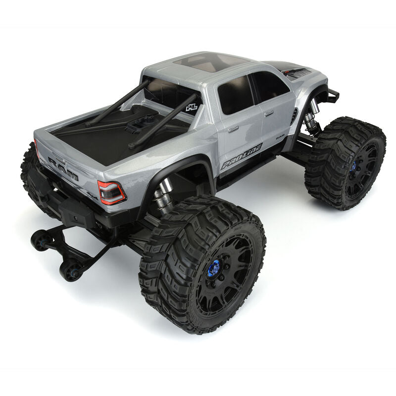 Pro-Line 1/5 Pre-Cut 2021 Ram 1500 Clear Body: X-MAXX