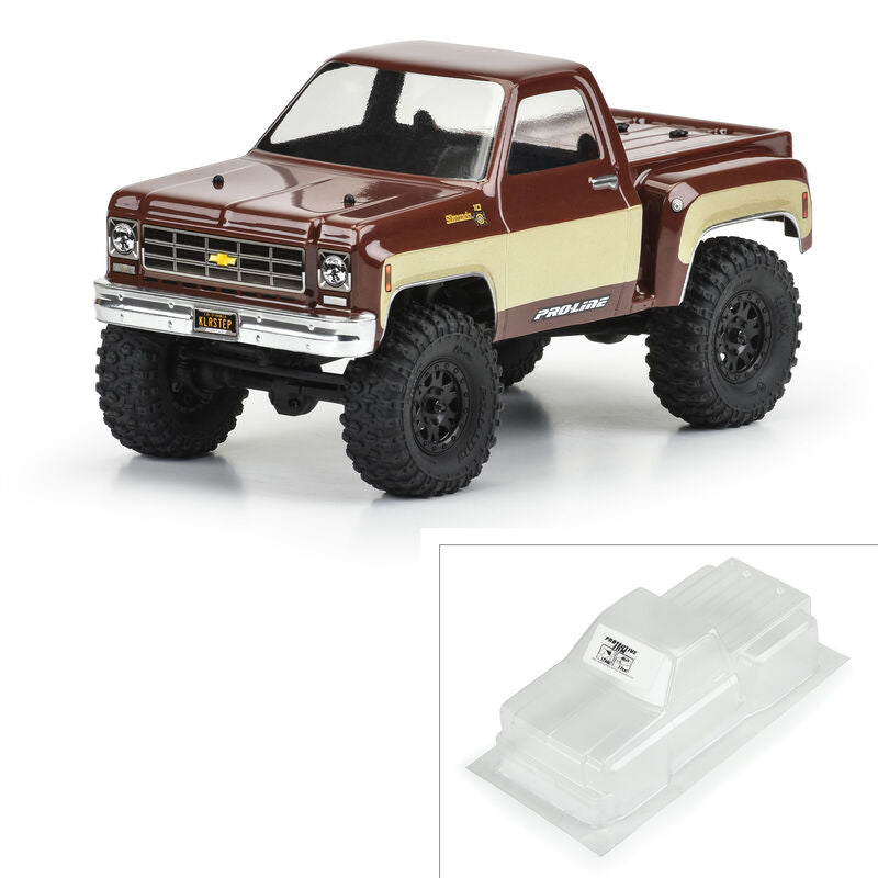 Pro-Line Axial SCX24 1978 Chevy K10 Body (Clear)