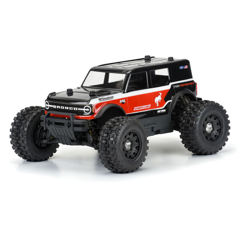 Pro-Line 1/10 2021 Ford Bronco Clear Body: Estampida, Granito, Vorteks