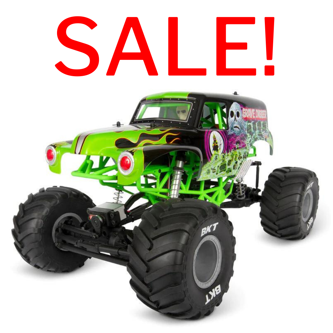 Axial 1/10 SMT10 Grave Digger 4WD Monster Truck Brushed RTR *Archived