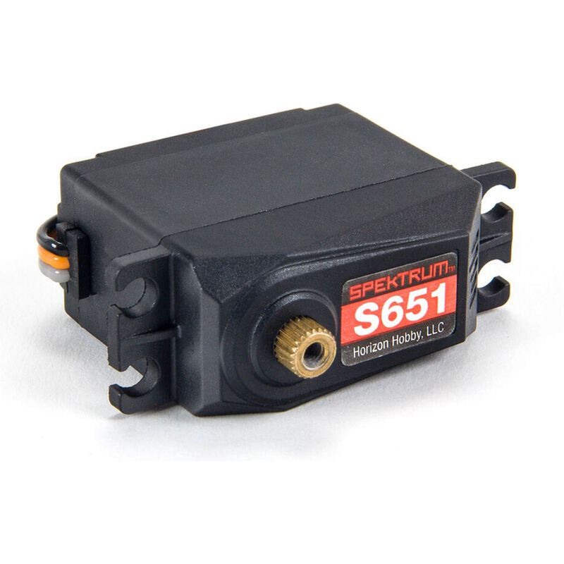 Spektrum RC S651 6.37Kg Steel Gear Servo