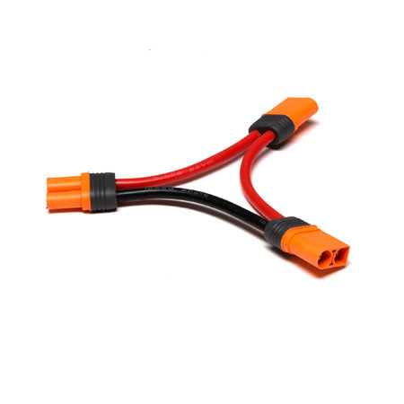 Spektrum Adapter: IC5 Battery / Series Harness 4" 10AWG