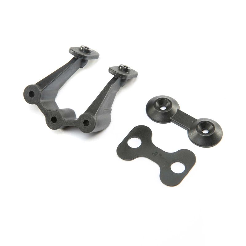 Team Losi Racing 22X-4 Wing Mount & Washers