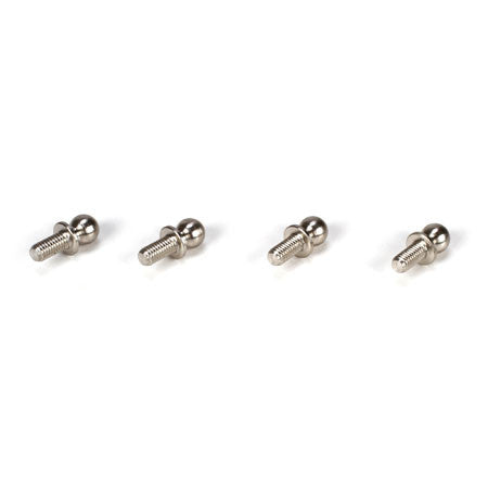 Team Losi Racing 4.8x6mm Low Mount Ball Stud Set (4)