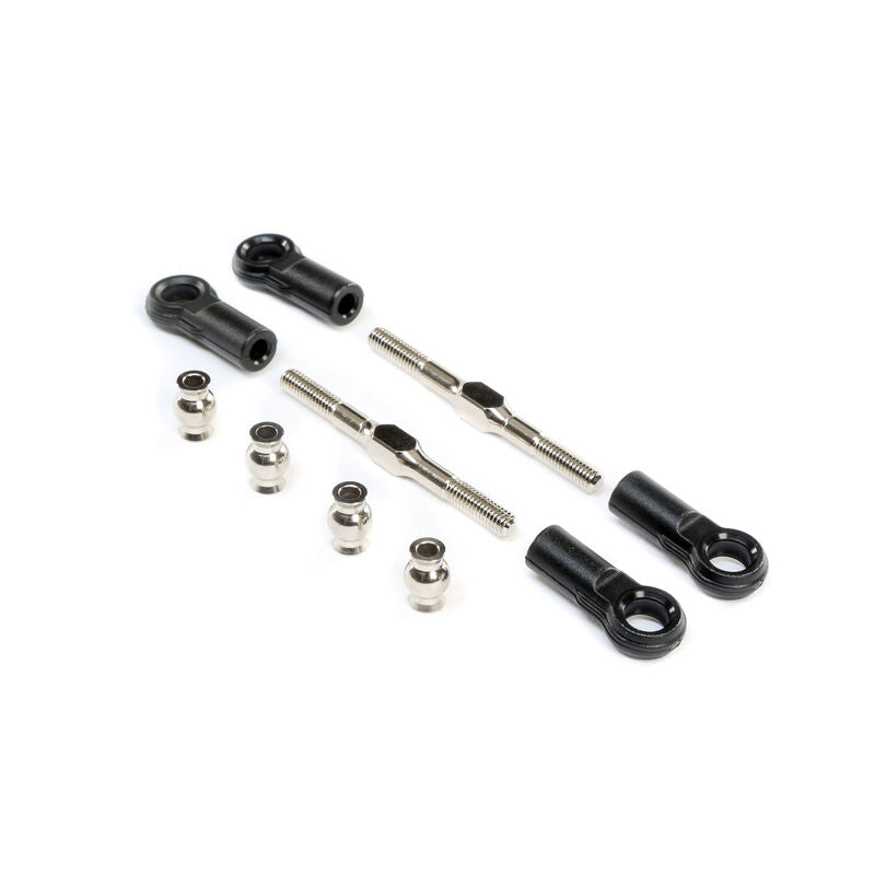 Team Losi Racing 4x50mm 8IGHT-X Turnbuckle w/Rod Ends (2)