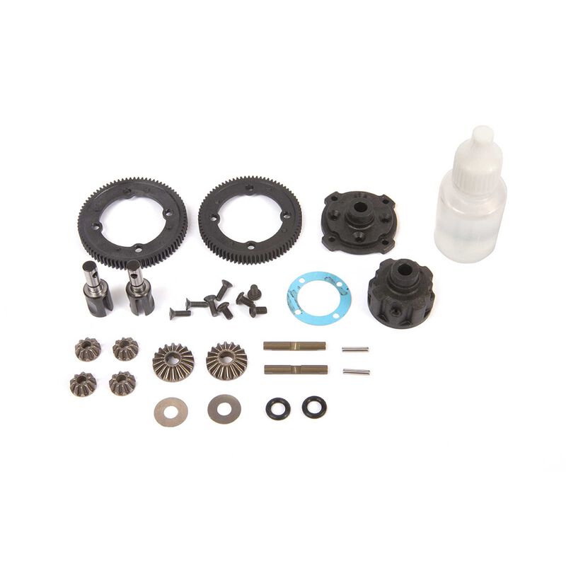 Team Losi Racing 22X-4 Complete Metal Center Gear Differential Set