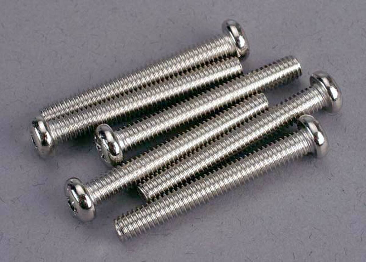 Traxxas 4x30mm Roundhead Machine Screws (6) *Discontinued