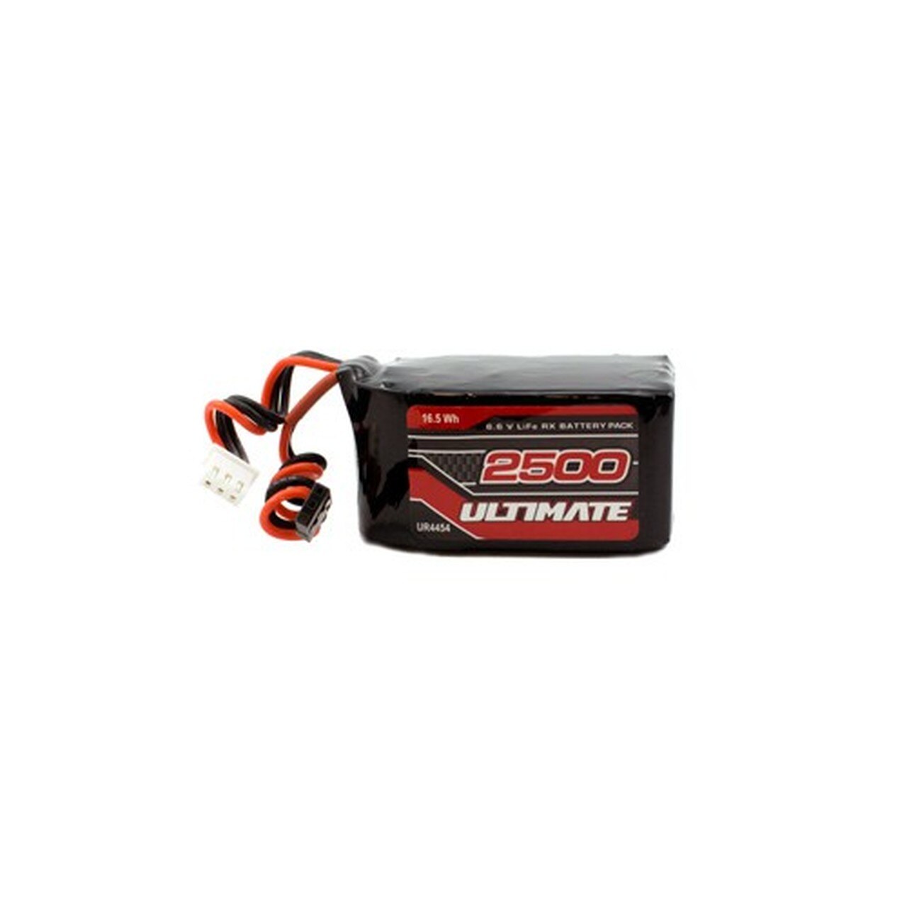 Paquete de receptor Ultimate Racing 6.6v 2500mAh LiEe Hump (JR)